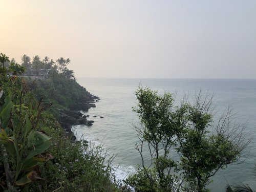 Verkala Beach view