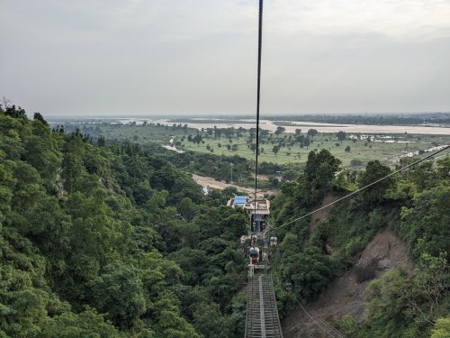 Way To Mansa Devi Temple