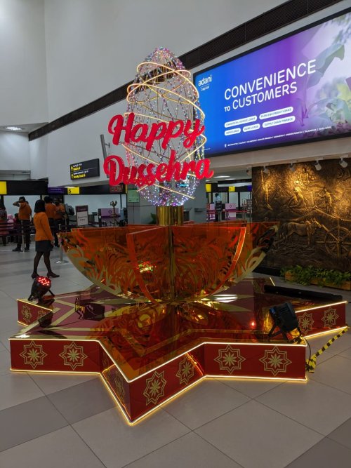 Happy Dashara- TVM Airport T1