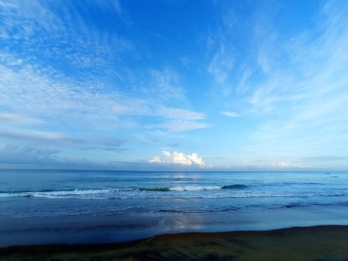 At Sanghmugham Beach