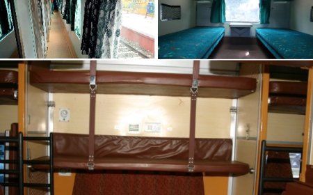 Different Types of  Travel Classes in Indian Railway